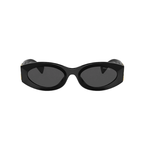 Miu Miu - Slim Oval Black Frame