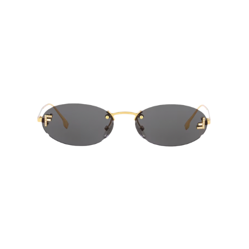 Fendi - Oval Gold Frame