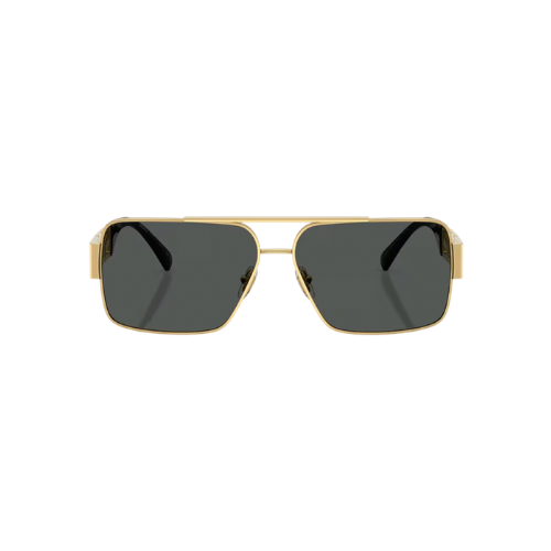 Versace - Aviator Gold and Dark Grey Frame